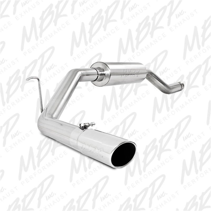 2000-2006 Toyota Tundra 4.7L Resonator Back Single Side Exit Aluminized Exhaust System - View 2 | Dirty Garage