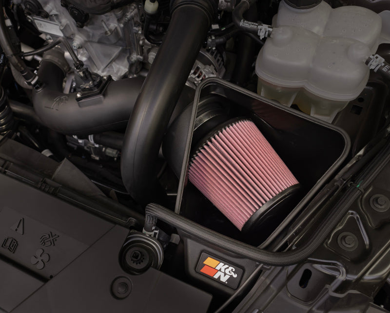 2024 Mustang Ecoboost L4-2.3L F/L Turbo AirCharger - Cold Air Intake System - View 3 | Dirty Garage