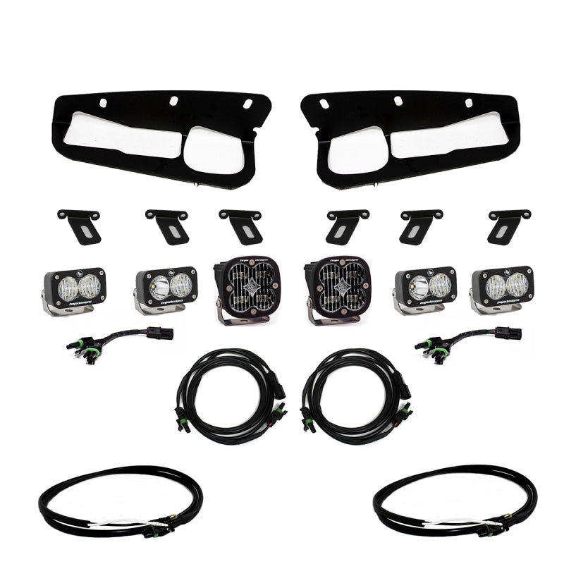 2021-2026 Bronco Clear SAE Fog Pocket Kit w/ Upfitter | Dirty Garage
