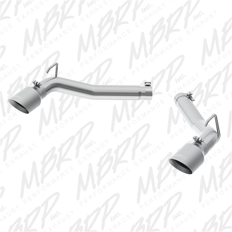 2010-2015 Camaro 3" T304 Axle Back Muffler Delete - View 3 | Dirty Garage