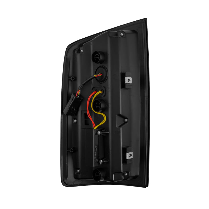 2002-2006 Ram 1500 HD Luxx-Series LED Tail Lights Pair Black - View 5 | Dirty Garage