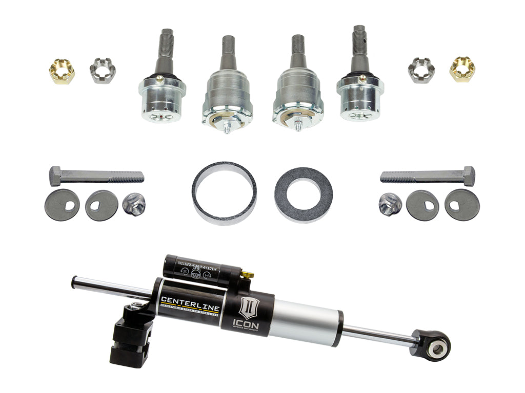 2007-2018 Wrangler JK ICON Steering Stabilizer Kit | Dirty Garage