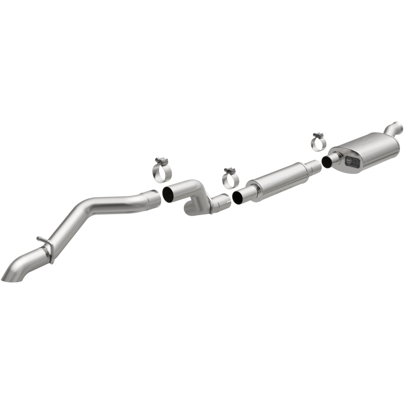 2019-2026 Wrangler Overland Series Cat Back Performance Exhaust System | Dirty Garage