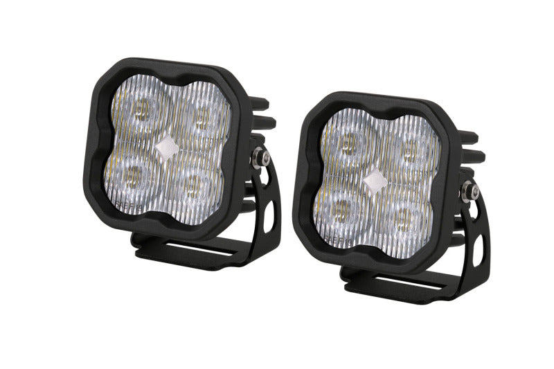 Universal SS3 Pro ABL White SAE Fog Standard Pods - Pair | Dirty Garage