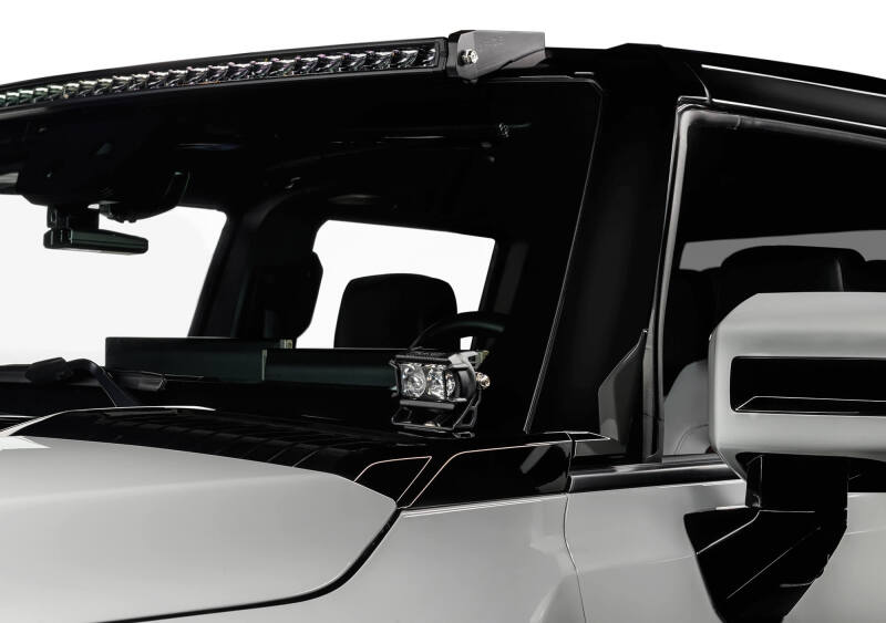 2022-2024 Hummer EV Aux Light A-Pillar Hood Pair - View 6 | Dirty Garage