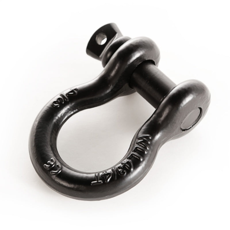 Rugged Ridge Black 9500lb 3/4in D-Ring - View 2 | Dirty Garage