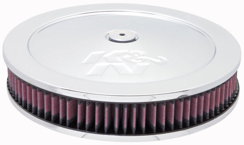 Universal 5 1/8in Flange 11in OD 3 1/4in Height w/Vent Custom Air Cleaner Assembly - View 2 | Dirty Garage