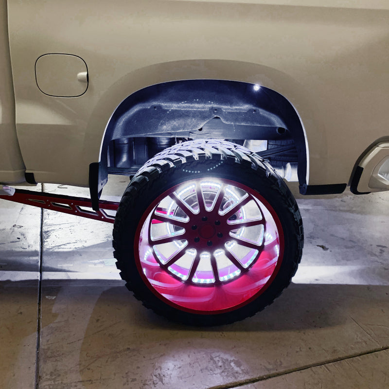 Universal Underbody Wheel Well Rock Light Kit White 4PCS 5000K - View 4 | Dirty Garage