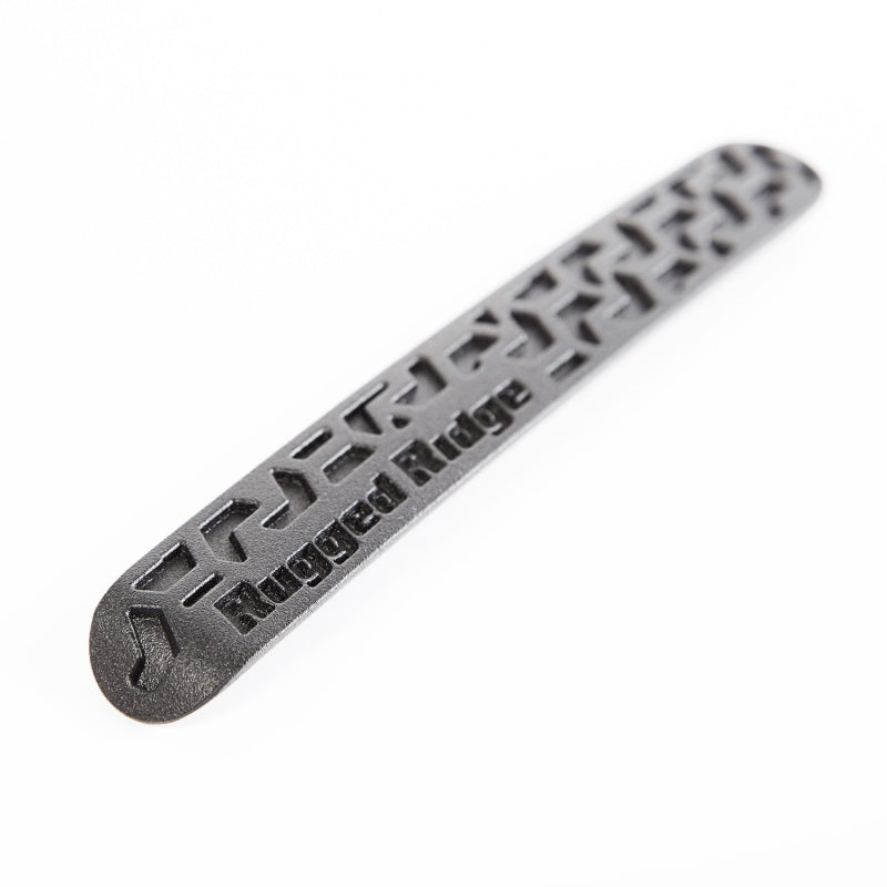 Rugged Ridge Elite Dr Hndle Inserts Black Tread 4Dr 07-18 Jeep Wrangler JK - View 6 | Dirty Garage