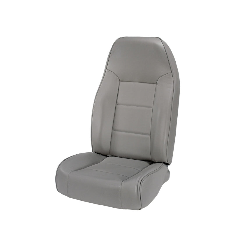 Rugged Ridge High-Back Front Seat Non-Recline Gray 76-02 CJ&Wrang - View 2 | Dirty Garage