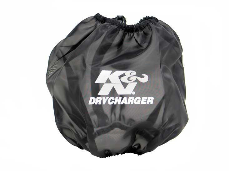 Universal Drycharger Air Filter Wrap Black Custom - View 3 | Dirty Garage