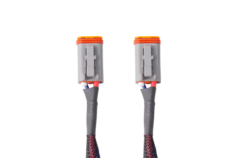 Universal Heavy Duty Dual Output 3-Way 4-Pin Wiring Harness - View 3 | Dirty Garage