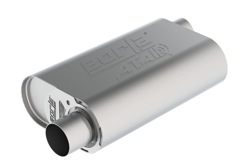 Borla CrateMuffler LS3 ATAK 2.5in Offset/Offset 14inx4.35inx9in Muffler - View 4 | Dirty Garage