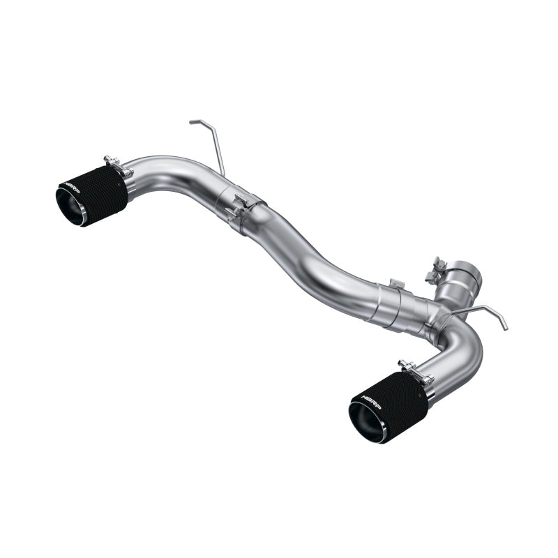 2017-2021 BMW M240I 3.0L 3" Axle Back Dual Rear Exit Carbon Fiber Tips Street Version | Dirty Garage