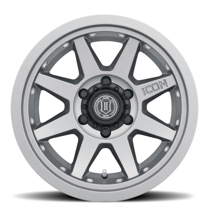 Universal Rebound Pro 17x8.5 6x5.5 0mm Offset 4.75" BS 106.1mm Bore Titanium Wheel - View 13 | Dirty Garage