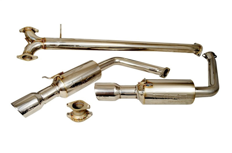 2011-2014 Sonata Optima 2.0L 3inch Cat Back Dual 60mm Mufflers - View 3 | Dirty Garage