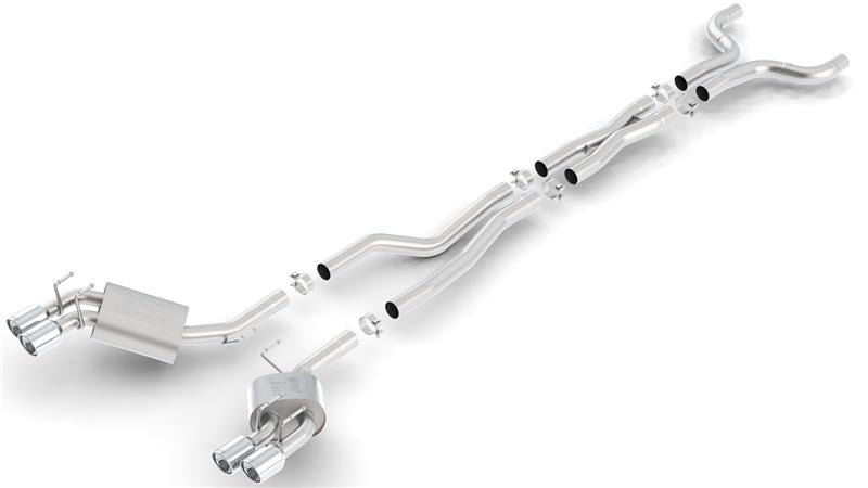 Borla 12-14 Chevrolet Camaro ZL1 Coupe 6.2L 8cyl AT/MT 6spd RWD Aggressive ATAK Catback Exhaust - View 3 | Dirty Garage