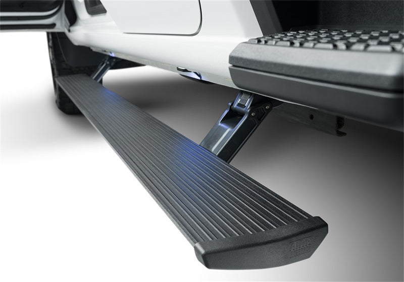 2004-2025 Tacoma PowerStep Black Running Boards - View 2 | Dirty Garage