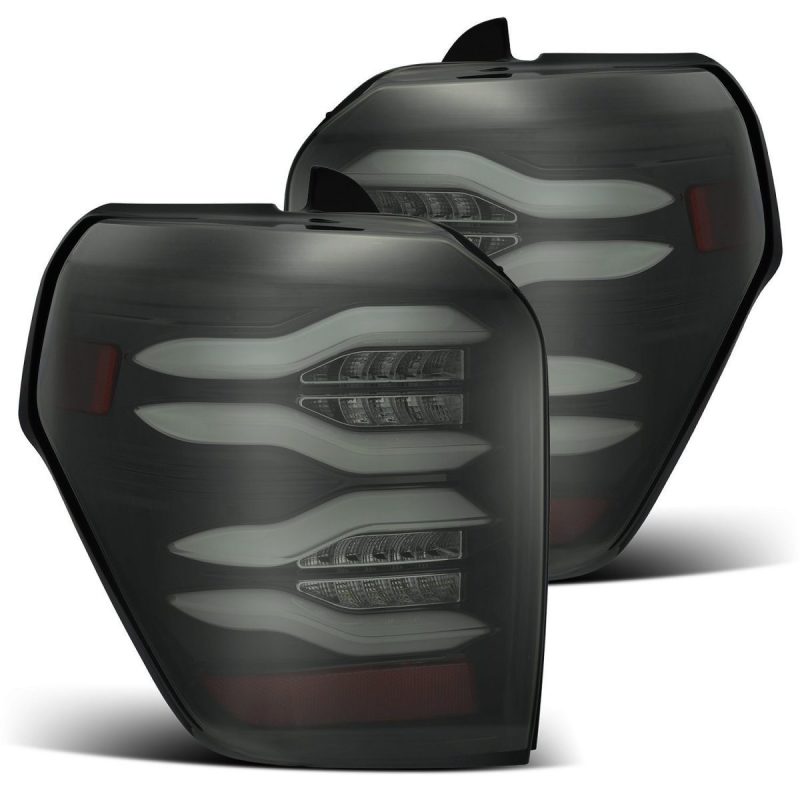 2010-2023 4Runner Pro-Series LED Tail Lights Jet Black - View 5 | Dirty Garage