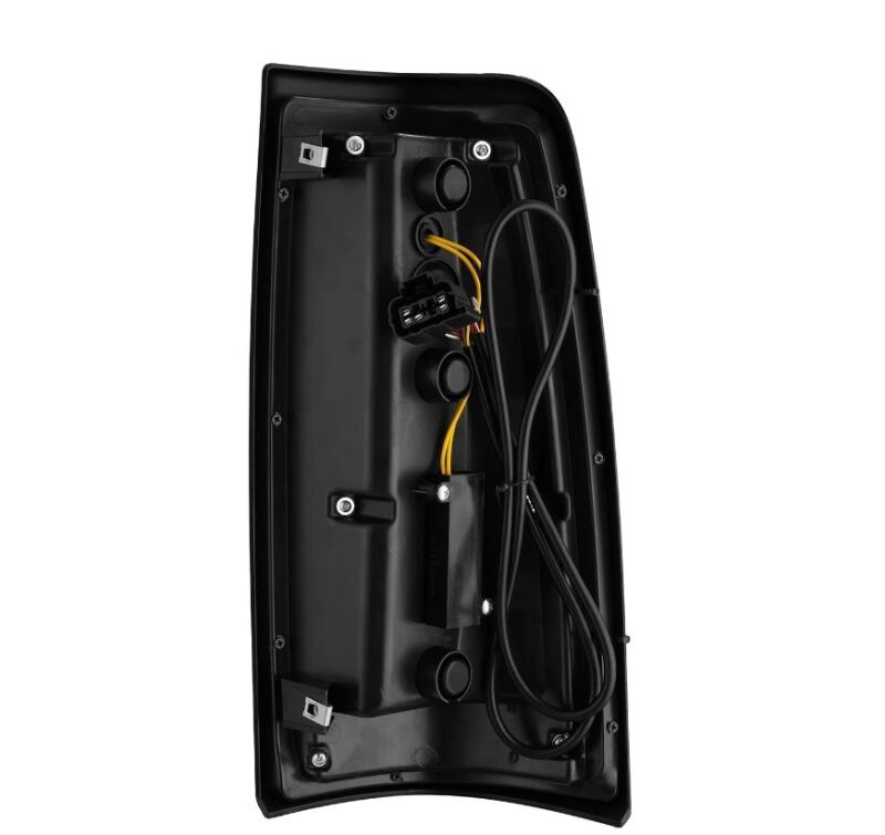 1999-2006 GM HD Luxx-Series LED Tail Lights Black Red - View 6 | Dirty Garage