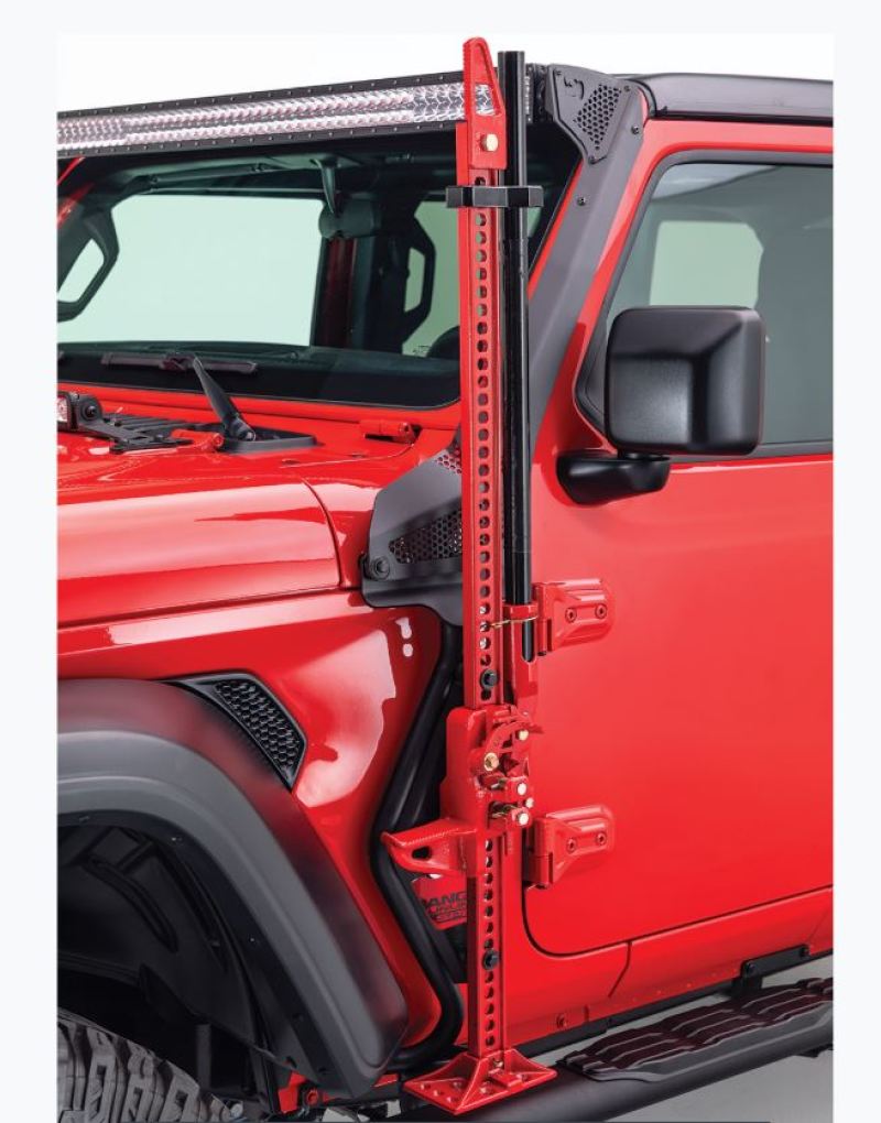 Go Rhino 18-20 Jeep Wrangler JL/JLU/Gladiator JT Exterior Jack Mount - View 4 | Dirty Garage