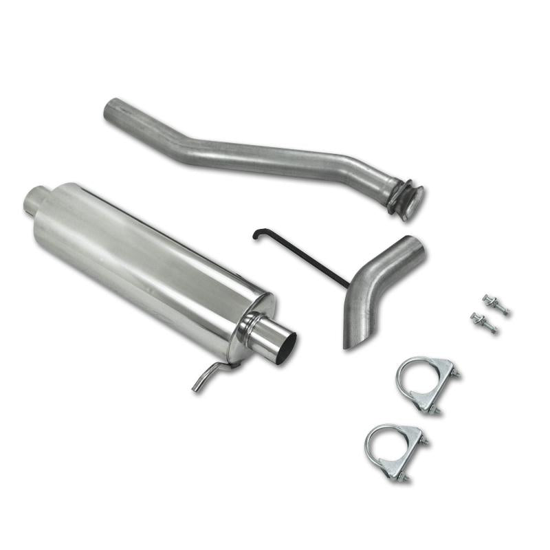 2004-2011 GM Colorado Canyon Cat Back Before Axle Turn Down Alum Exhaust - View 5 | Dirty Garage