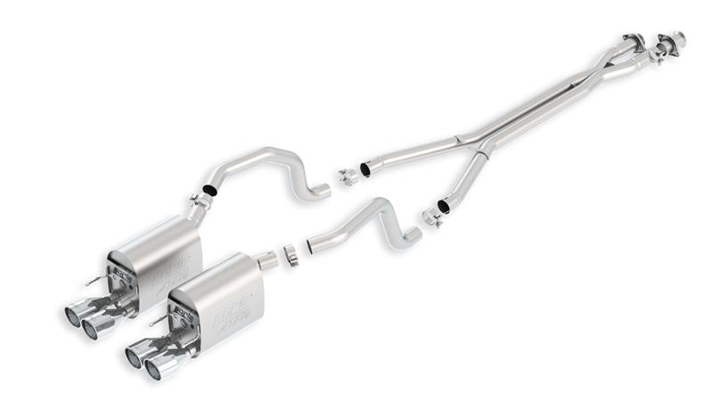Borla 09-11 Chevrolet Corvette 6.2L V8 Aggressive ATAK Catback Exhaust - View 4 | Dirty Garage
