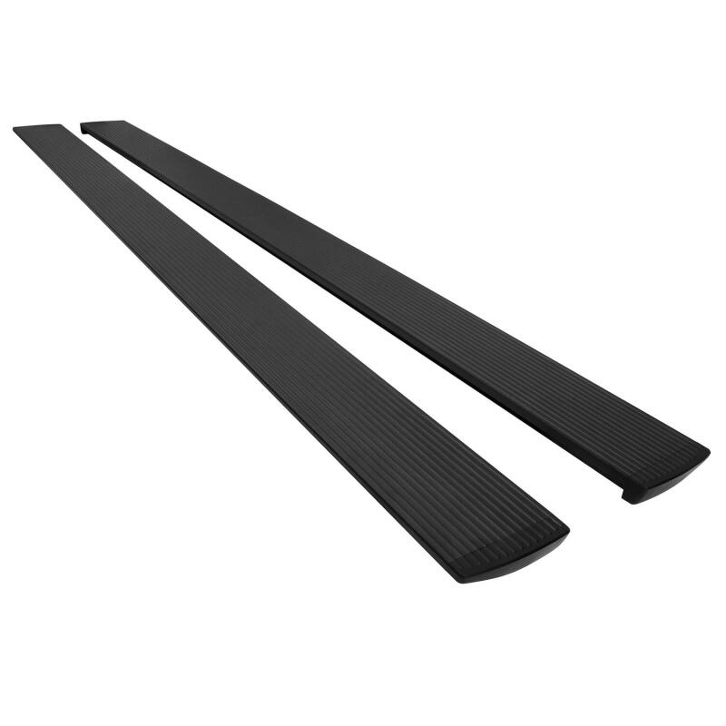 2019-2026 RAM 1500 Crew Cab Pro-E Series Black Powered Running Boards - View 7 | Dirty Garage