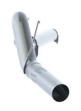 2008-2010 Superduty 6.4L 5" Filter Back Single Side Exit No Muffler | Dirty Garage