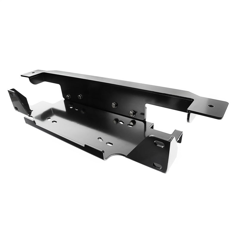 Rugged Ridge Winch Plate Stamped Bumper 13-18 Jeep Wrangler - View 6 | Dirty Garage