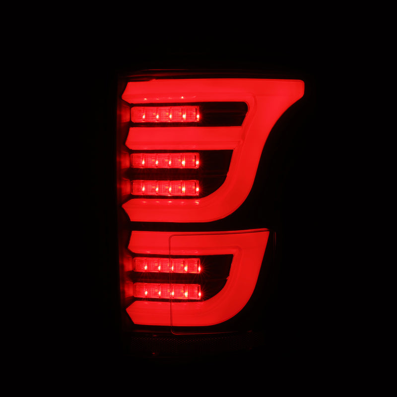 2015-2020 F-150 Luxx-Series LED Tail Lights Alpha Black - View 5 | Dirty Garage