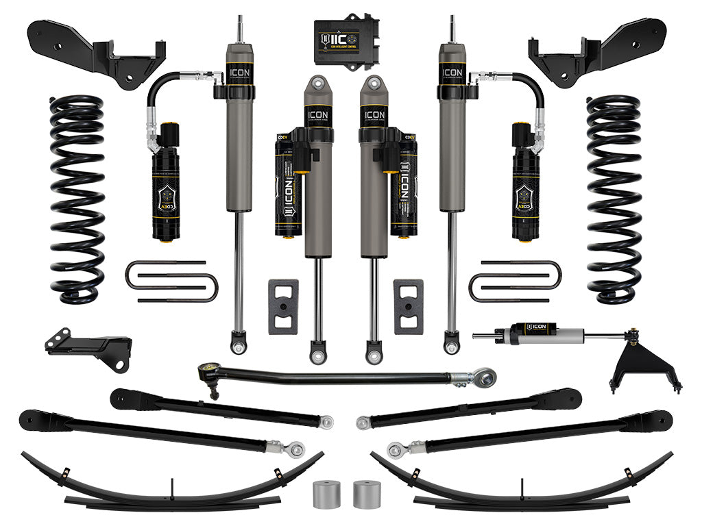 2023-2025 Superduty ICON 2.5 Front and Rear Lift Kit | Dirty Garage