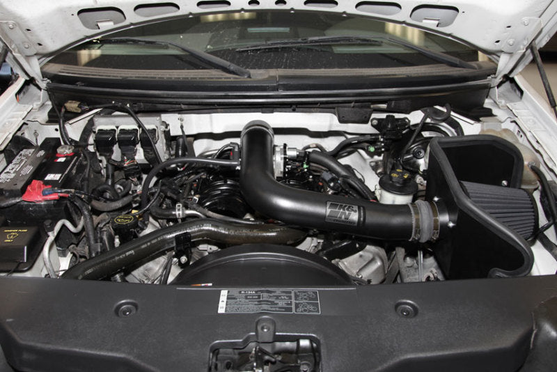 2004-2008 Ford F150 V8-5.4L/2004-2007 Ford Lobo 5.4L V8 Blackhawk Perf Intake Kit - View 7 | Dirty Garage
