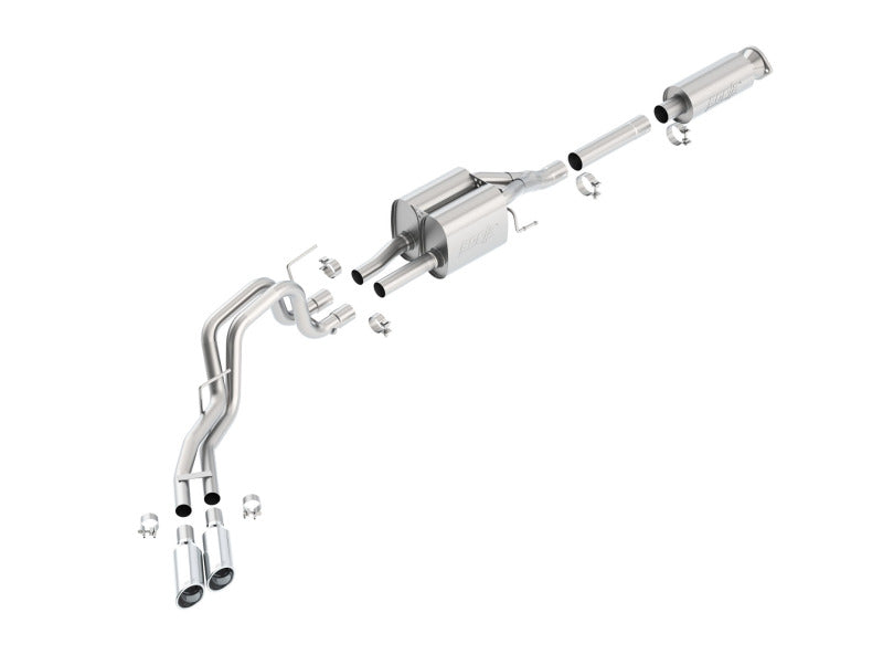 Borla 10-12 Ford F-150 Raptor 6.2L V8 2/4WD AT Touring SS Catback Exhaust - View 3 | Dirty Garage