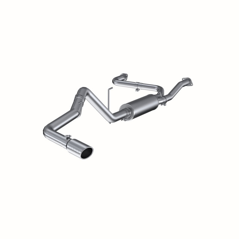 2005-2011 Frontier 4.0L Single Side Aluminum Cat Back Exhaust - View 5 | Dirty Garage