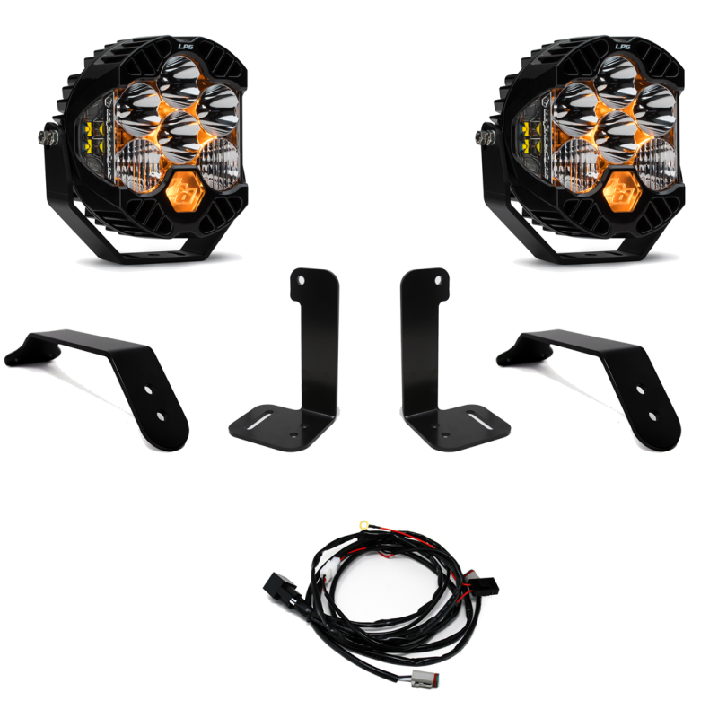 2018-2024 JL JT Dual LP6 Auxiliary Light Kit | Dirty Garage