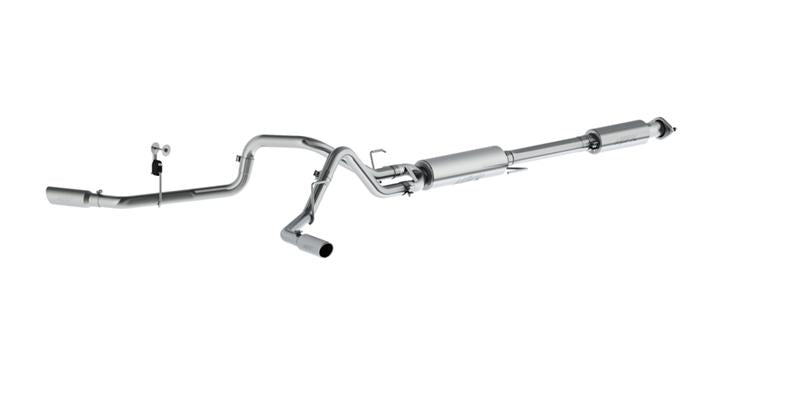 2015 F-150 3" Cat Back Dual Split Side Exit T409 Exhaust System - View 4 | Dirty Garage