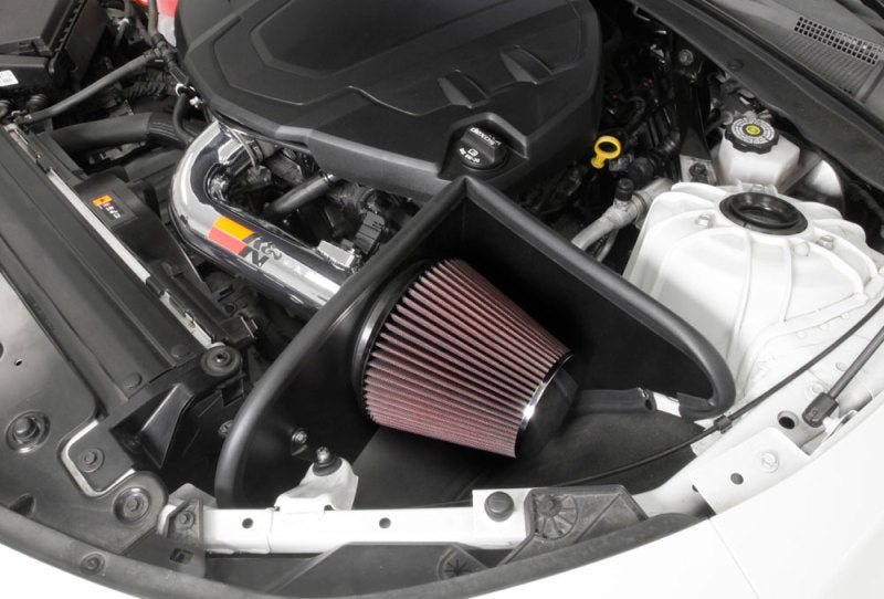 2016-2017 Camaro 3.6L Silver Typhoon Short Ram Intake - View 6 | Dirty Garage