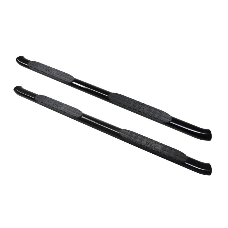 Westin 2019-2026 Chevy Silverado/Sierra 1500 Crew Cab Non LD PRO TRAXX 4 Oval Nerf Step Bars - Black - View 11 | Dirty Garage