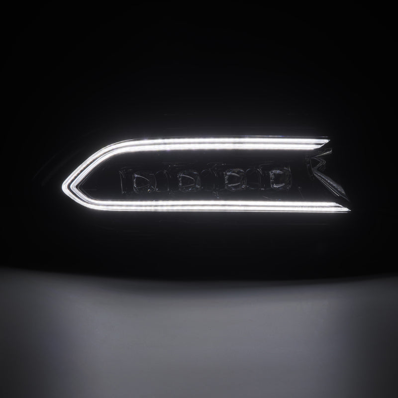 2015-2023 Charger Nova-Series LED Projector Black Headlights Sequential Signal Switchback DRL - View 4 | Dirty Garage