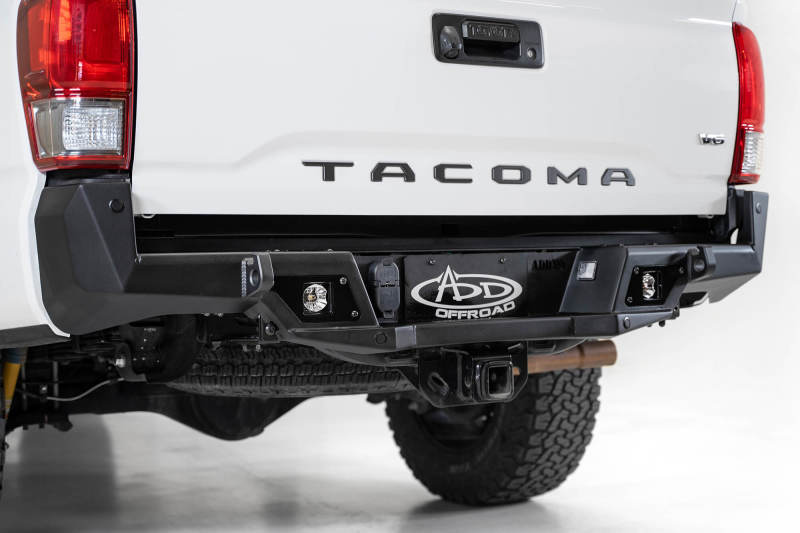 2016-2019 Tacoma Stealth Fighter Rear Bumper w/ Backup Sensor Cutouts | Dirty Garage
