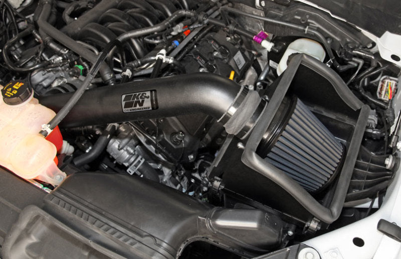 2015 Ford F150 5.0L V8 Blackhawk Performance Intake Kit - View 8 | Dirty Garage