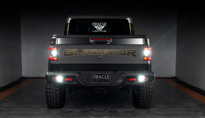 2020-2025 Gladiator JT Flush Mount LED Tail Lights Tinted Lens - View 14 | Dirty Garage