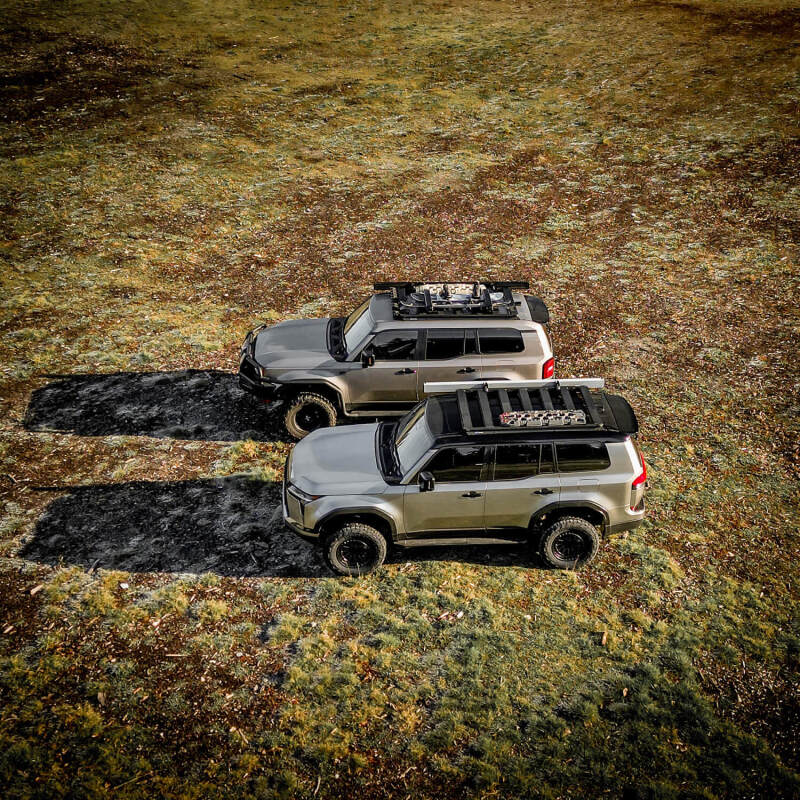 2024-2025 Lexus GX550/Land Cruiser Base Rack Mount Kit and Deflector for 24+ Land Cruiser Prado 250 - View 6 | Dirty Garage