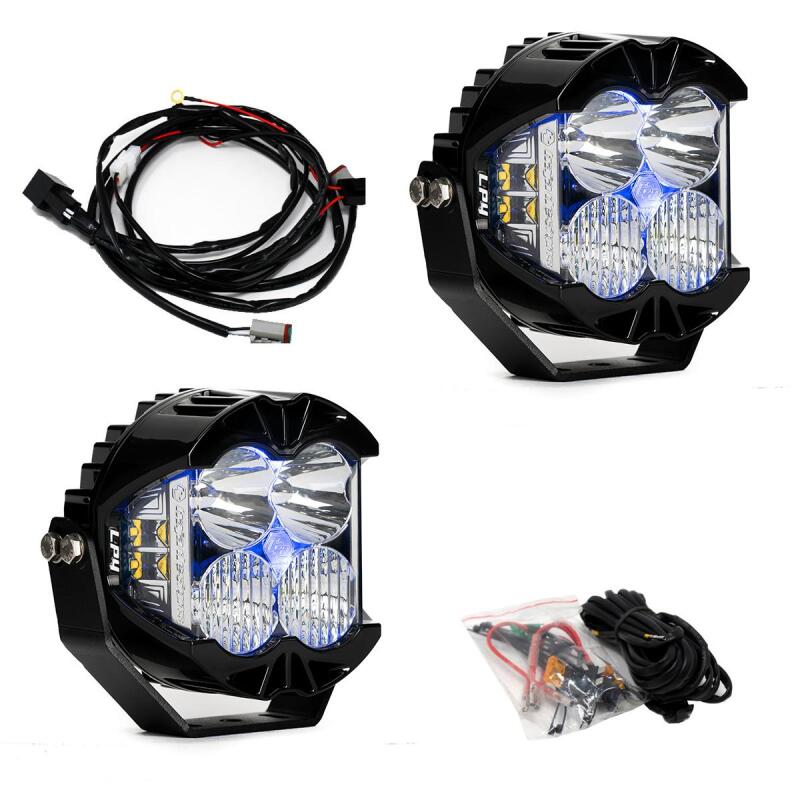 Baja Designs LP4 Pro Driving/Combo LED - Blue Backlight | Dirty Garage