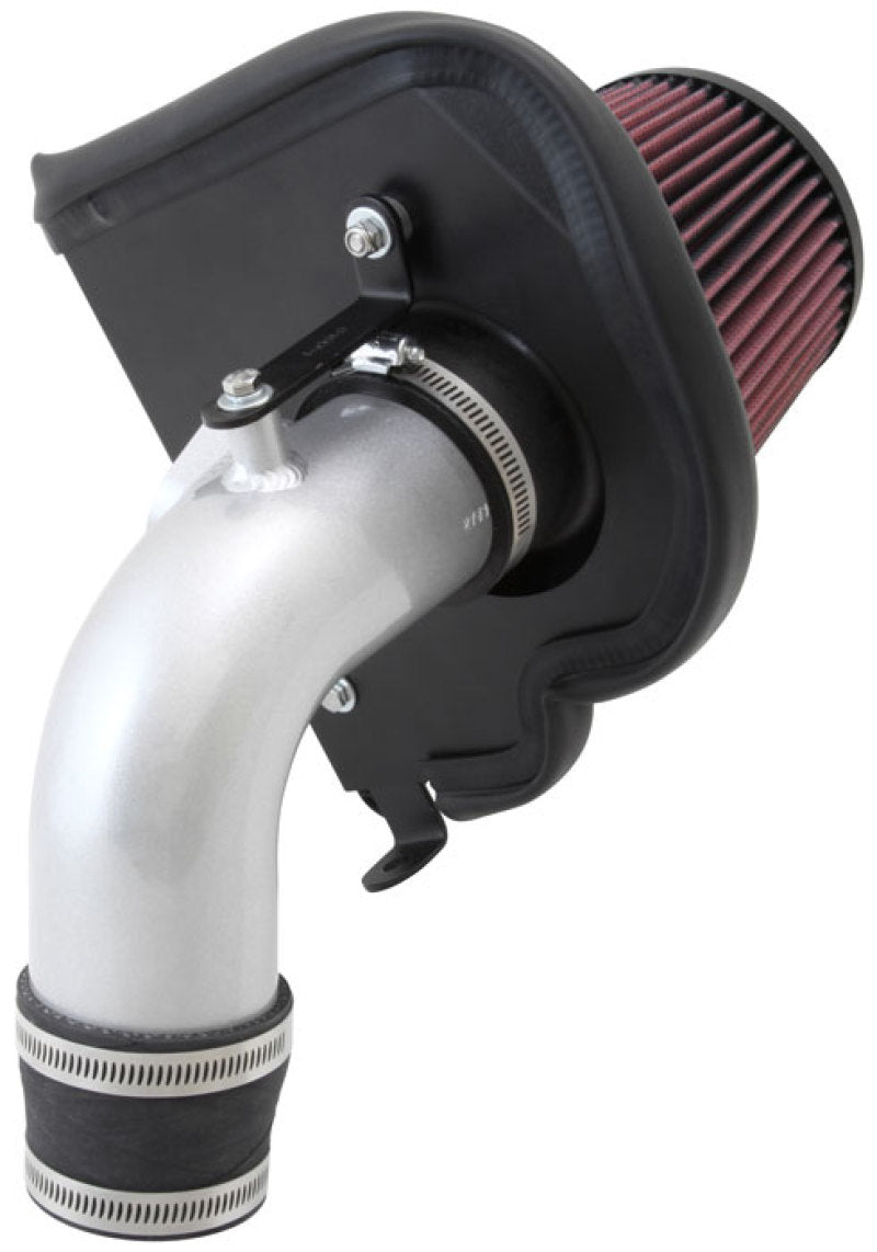 Universal 12 Sonic 1.8L Silver Typhoon Cold Air Intake - View 6 | Dirty Garage