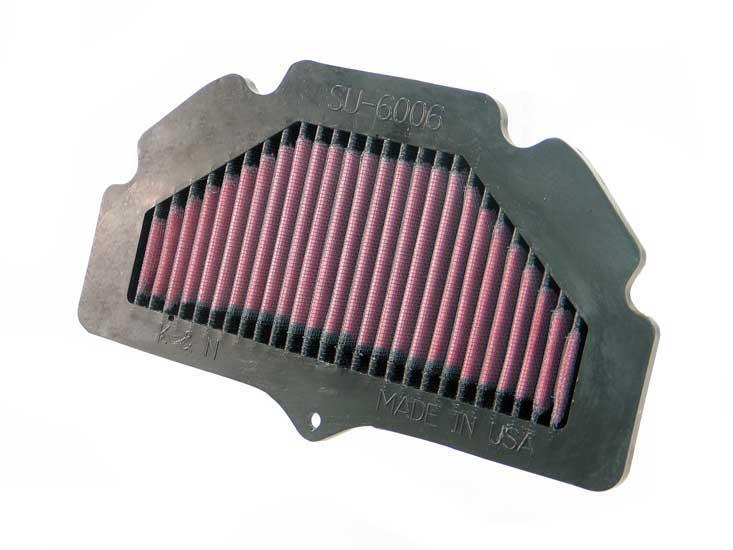 2006-2011 GSR600/2011-2013 GSR750 Replacement Air Filter - View 3 | Dirty Garage