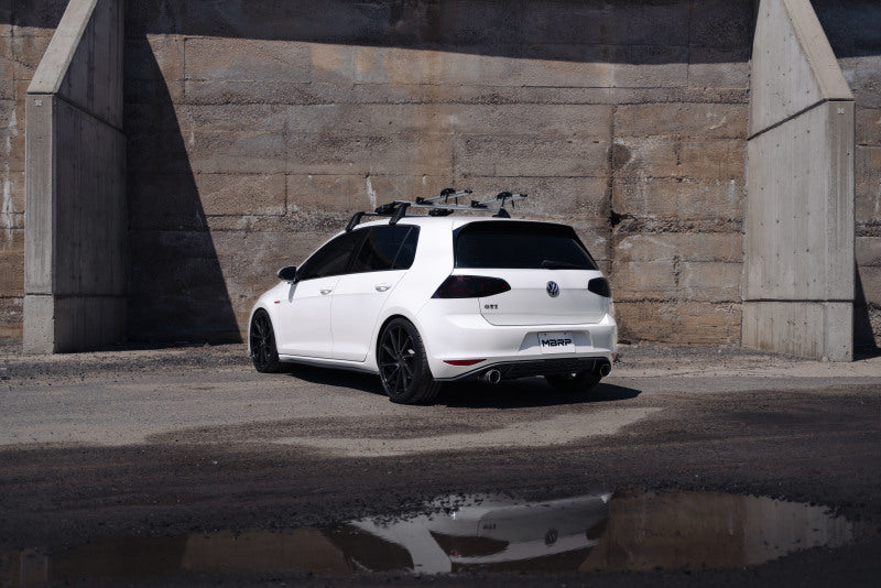 2015-2020 VW Golf GTI 2.0L Turbo 3" T304 Cat Back Exhaust Dual Split Rear Exit - View 5 | Dirty Garage