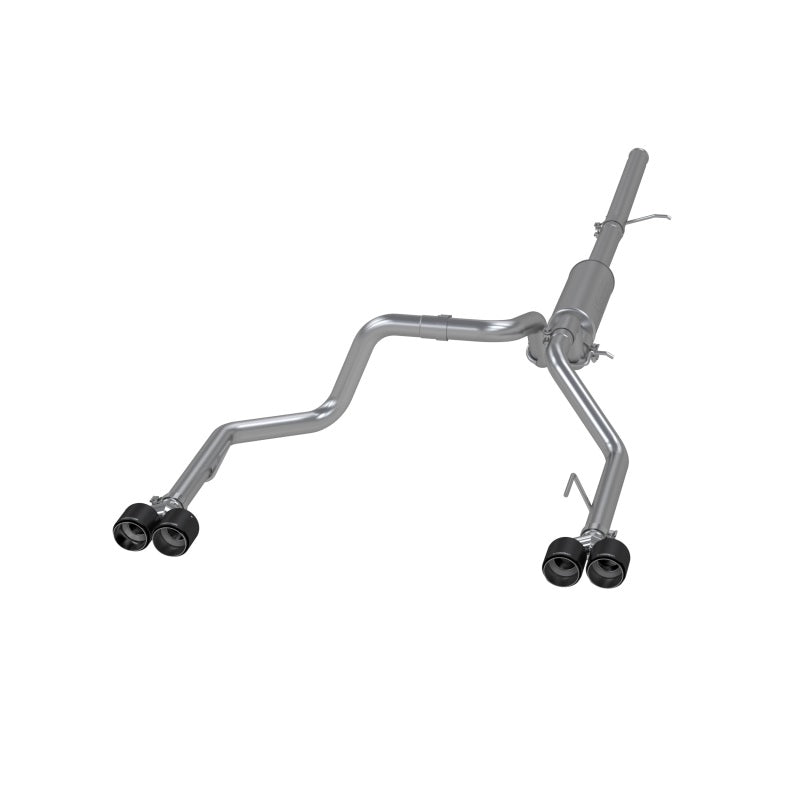 2019-2021 GM 3" Cat Back w 2.5" Carbon Fiber Tips | Dirty Garage