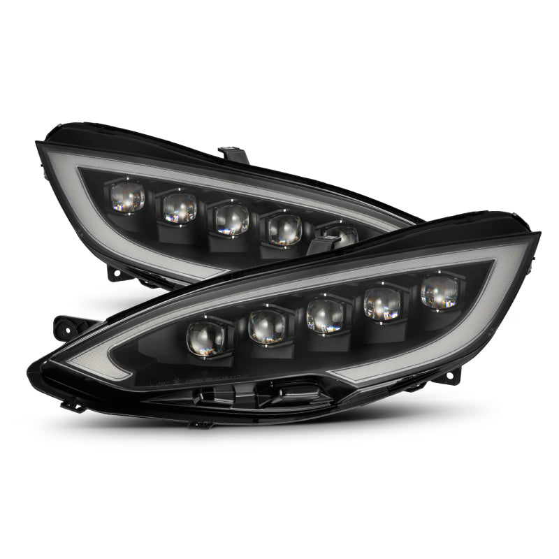 2012-2021 Model S Nova-Series LED Projector Headlights Black Activation Light Sequential Signal Switchback DRL | Dirty Garage